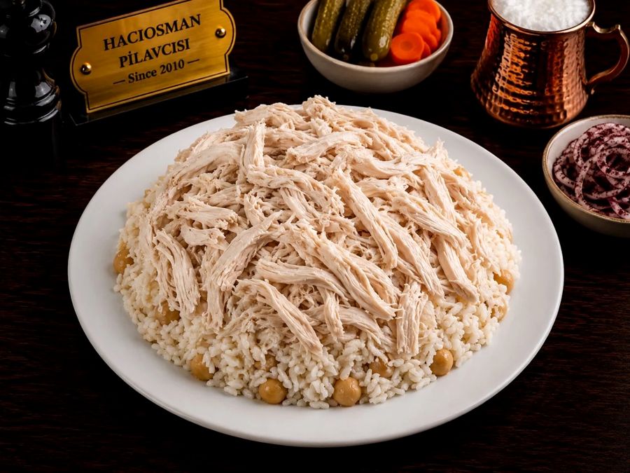 Tavuklu nohutlu pilav